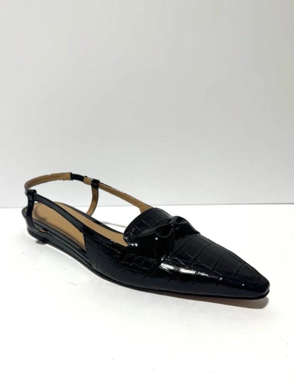 André Assous Womens Blake Flats Black Size 10 M
